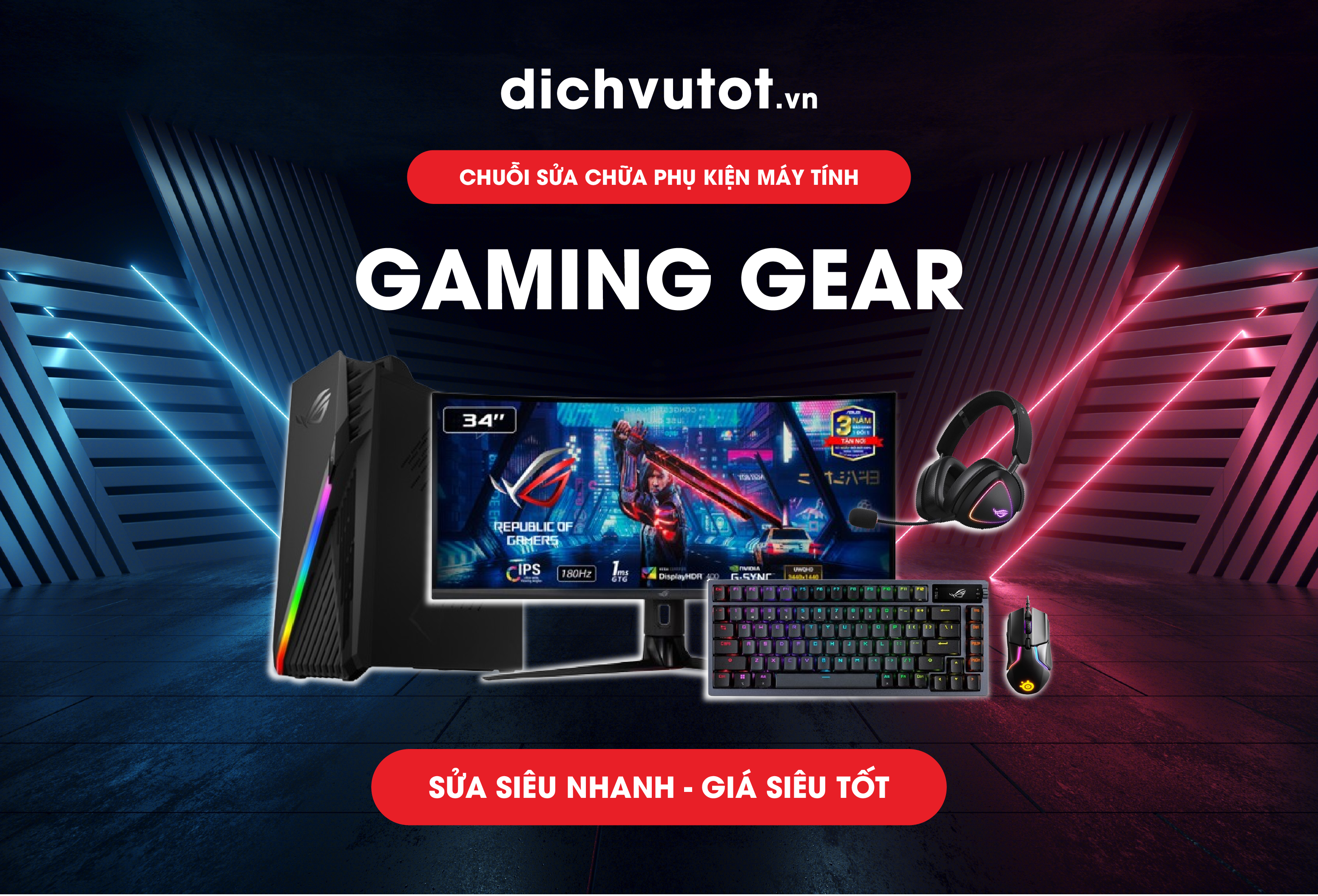 SỬA CHỮA GAMING GEAR