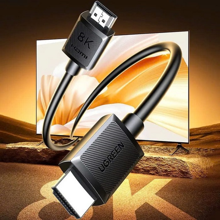 Cáp HDMI 2.1 dài 5M 8K@60Hz 48Gbps hỗ trợ HDR eARC Ugreen 45434