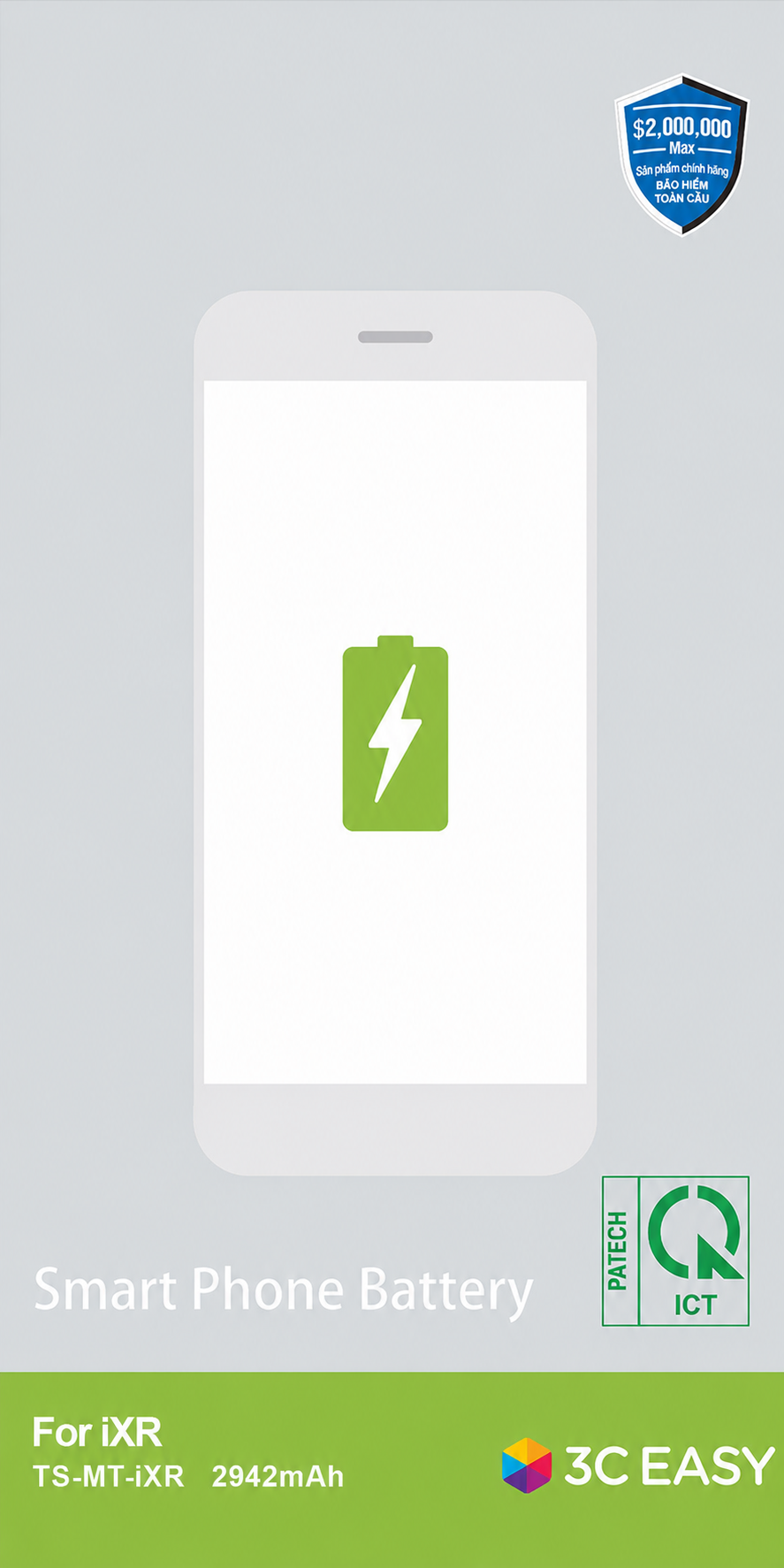 Thay Pin Pisen dung lượng chuẩn Iphone XR